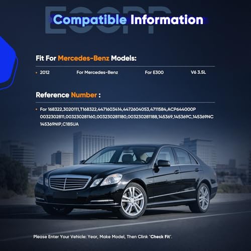 Image of ECCPP AC Compressor Direct Fit for Mercedes-Benz E300 V6 3.5L 2012