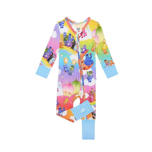 Image of Posh Peanut Convertible Baby Sleepers - Footless Baby Pajamas with 2 Way Zipper for Easy Diaper Changes