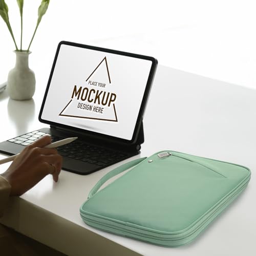 Image of MoKo 9-11 Inch Tablet Sleeve Carry Case Padded Protective Bag with Handle