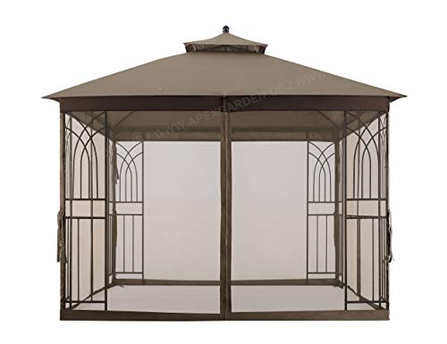 Apex Garden Harmony Ii 10 Ft. X 10 Ft. Gazebo (Harmony 10 Ft. X 10 Ft. Gazebo) #TOP7