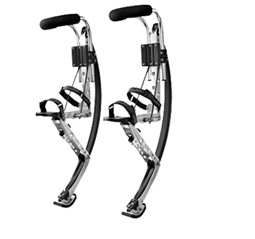 Adult Kangaroo Shoes Jumping Stilts lĵ߂̃WsO|n t̒|n (Black, Load weight:50~70kg/110~150 Lbs)