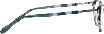 Ann Taylor Eyeglasses AT 344 C03 Verdigreen Horn