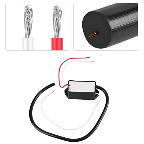 WPKD BLUEIY Hochspannungsgenerator,Hochspannungs Impulsgenerator,DC 3,6 V/4,8 V/6 V/12 V Eingang,DC 3 KV-11 KV Ausgang,für Nebelgeräte,Elektrische Salutgeräte,Gasherde