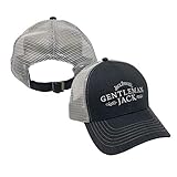 Jack Daniel's Official Gentleman Jack Granite Cap - Structured 6 Panel Hat for Men - Lightweight &...