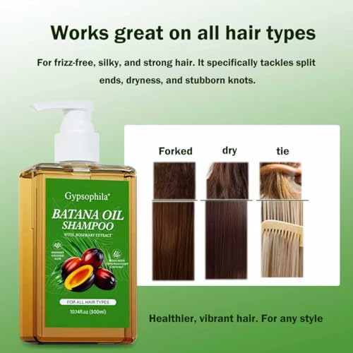 Umex Batana Oil Hair Care Set – Nourishing Shampoo & 4-in-1 Hair Oil – Rosemary, Castor & Pumpkin Seed Oils – Hair Growth Support, Strengthening & Deep Clean – For All Hair Types