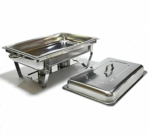 Chafing dish inox pour servir vos plats chauds sans électricité - 2