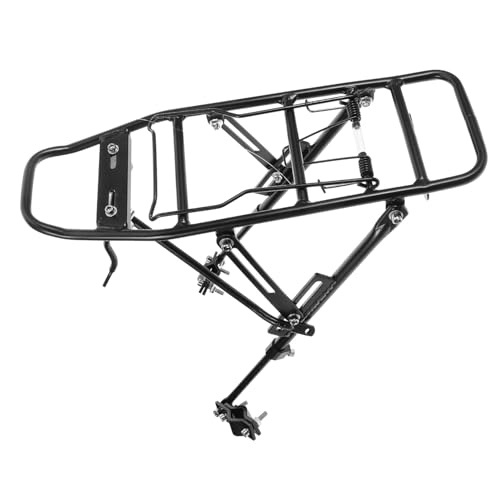 Happyyami Bike Rack Lightweight Bicycle Rear Rack for Easy Mounting Bikes for Mountain Road and Bicycles Durable Cargo Support