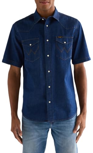 T-Shirt Wrangler SS Western idéal pour un look casual masculin