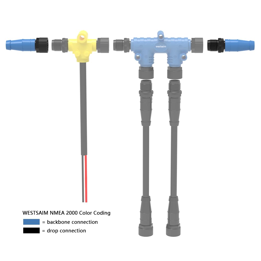 4 AWG Tinned Marine Butt Connectors, 5 Pack
