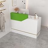 Bandeja de teclado integrada: este escritorio de recepción ofrece una práctica bandeja de teclado integrada, perfecta para guardar tu computadora o sistema POS. La bandeja, completa con cajones, garantiza que tu teclado y mouse estén perfectamente guardados cuando no estén en uso, maximizando el espacio del escritorio y manteniendo un espacio de trabajo ordenado. Ideal para cualquier entorno profesional, combina funcionalidad y estilo sin problemas.