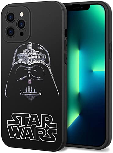 Rufeng Compatible For Iphone 13 Pro Max Case 6.7" Pattern Printed Soft Silicone Full Protection Cases (Darth-Vader-Star-Wars-06) #TOP2