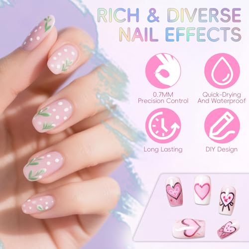 Save 10% on Watofun 12-Color Nail Art Pens Set with Code TXL4FJDJ - Image 3