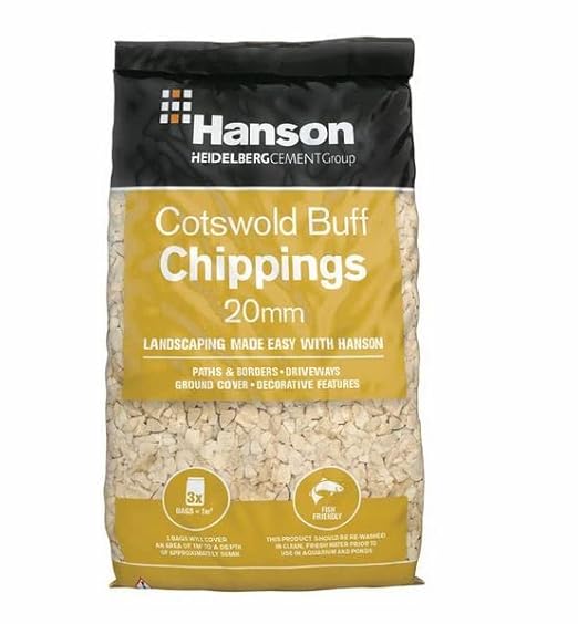 Cotswold Buff Chippings 20mm (25KG) Amazon.co.uk DIY & Tools