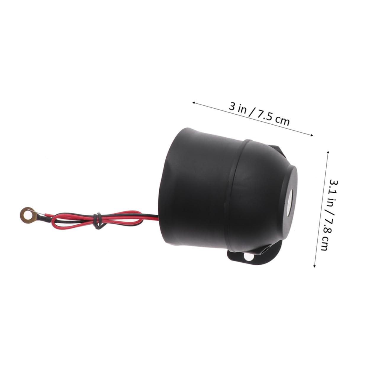 Allarme Sonoro e Luminoso per Auto in Plastica LED | Allarme Garage per Auto, Funzione Re-arm e Indicatore Led, Sistema Antifurto per Veicoli