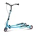 Scooter per Bambini/Auto Forbici 4 Anni - 12 Anni Grande Auto Rana Ragazzo/Auto Swing/Giocattolo a Tre Ruote (Colore : Blue)