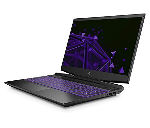 Image of HP Pavilion 15-dk0047TX 2019 15.6 inches Gaming Laptop (9th Gen Intel Core i5-9300H /8GB /1TB HDD + 256GB SSD /Windows 10 /4GB NVIDIA GTX 1650 Graphics), Shadow Black, 2.25kg