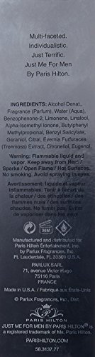 Just-Me-by-Paris-Hilton-for-Men-34-Ounce-EDT-Spray Paris Hilton Just Me by Paris Hilton for Men - 3.4 Ounce EDT Spray