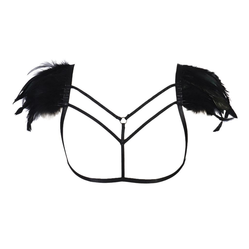 Harness Bra Party Costume Accessories Strappy Punk Fashion Festival Bralette-image-13