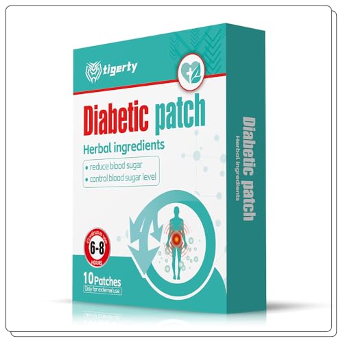 Emergency Diabetic Patch - Non Medication Patch for regulating Blood Circulation and Balancing Organ Systems to Improve Pancreatic Function and Lower Blood Sugar Levels - 10 Pcs