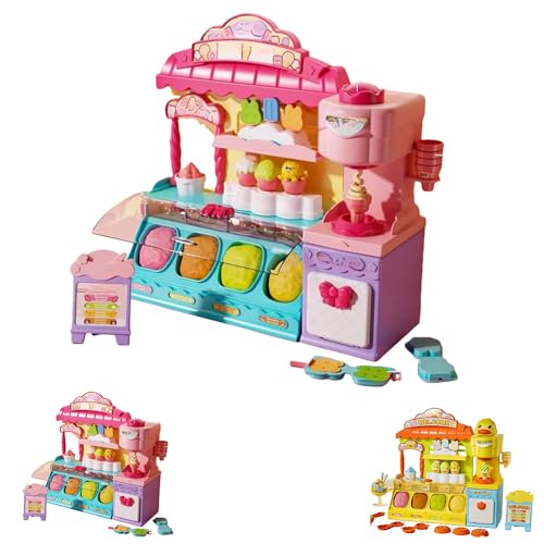 EHHE�v���C�n�E�X �a�����v���[���g ���̎q�̂������� ���g���v�����Z�X �A�C�X�N���[���}�V�����킢���g�b�s���O �A�C�X�N���[���V���b�v �������� ���܂܂��� �������� (36�F�̔S�y�{�n���o�[�K�[7�_�Z�b�g,�A�C�X�N���[���P�[�L��)