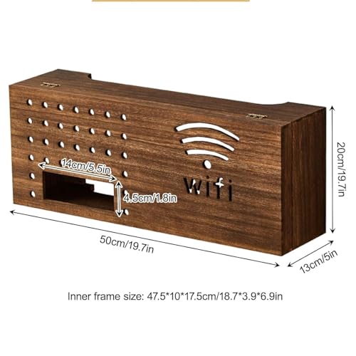 Cache box meuble pour routeur : rangez vos câbles et libérez l'espace