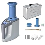Misuratore di umidità professionale per cereali, tester di umidità per oltre 20 cereali, misura peso, densità, temperatura, con display LCD, rilevatore di umidità per grano, mais, riso, raccolto