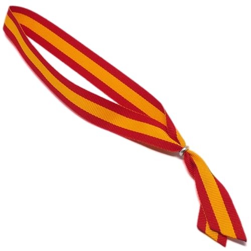 Band zum Aufhängen am Rückspiegel Gelb und Rot Farben der spanischen Flagge Bandera de España