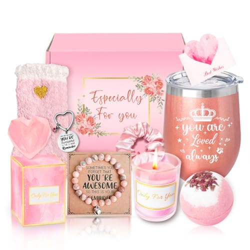 Wonsta Birthday Pamper Gifts for Women Girls Self Care Get Well Soon Gifts for Women Ladies Pamper Hamper Birthday Present for Mum Wife Girlfriends Friend Sister