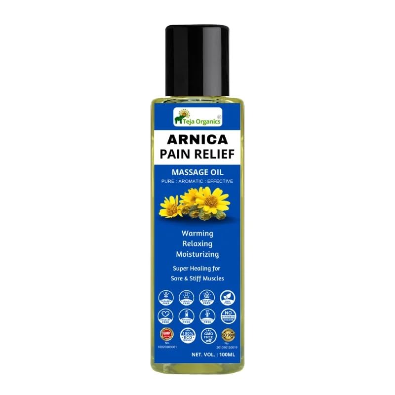 Teja Organics Arnica Pain Relief Massage Oil Aroma Therapy 100Ml (B09RPTGXXH) Amazon Price History, Amazon Price Tracker