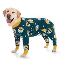 Axcimond Hondenbody na operatie, lekbescherming, op lichaam, castratie, rede, medisch huisdiershirt, eendelig, wondbeschermpak voor honden met klittenbandsluiting, alternatieven