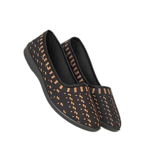 VAMIKAENTERPRISES2025 Printed Casual Ballerinas for Women and Girls Closed Back Easy Slip On-image-4