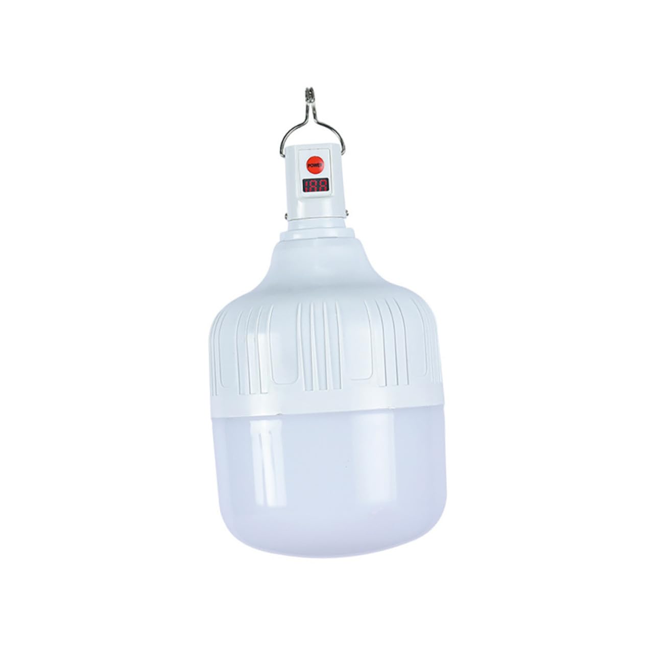 Linterna LED Recargable para Camping de 100w Batería de 1200mah, Luz Clara de Emergencia Portátil para Pesca Nocturna y Exteriores
