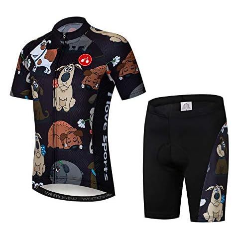 JPOJPO Kids Cycling Jersey Set Cover
