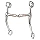 Weaver Leather Uni – Erwachsene SS TM, 15,5 cm CK Tom Daumen-Bit, 12,7 cm Rollmund, Edelstahl, Silber, Kupfer, 5