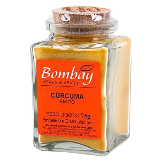 Curcuma Em Pó Bombay 75G