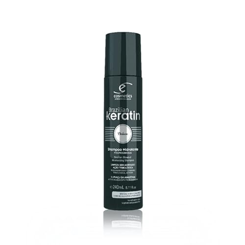 Miniatura 2 de Ecosmetics Champú hidratante Brazilian Keratin Deluxe, acondicionador y máscara, juego de cuidado del cabello en casa