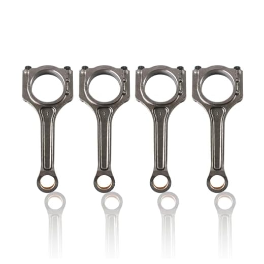 CYCWER 23510-2G440 4pcs Connecting Rods Fit for 2013-2014 Genesis Coupe 2.0L, Fit for 2011-2019 Sonata 2.0L, Replace OE 23510-2G440 235102G440 23510-2G430