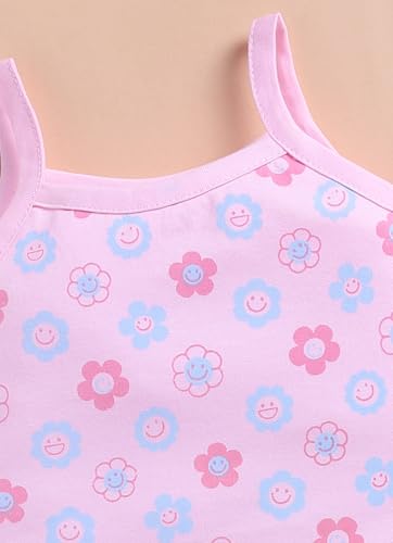 Image of LuvLap Baby Girl 100% Cotton Sleevless Girls Frock Pack of 3