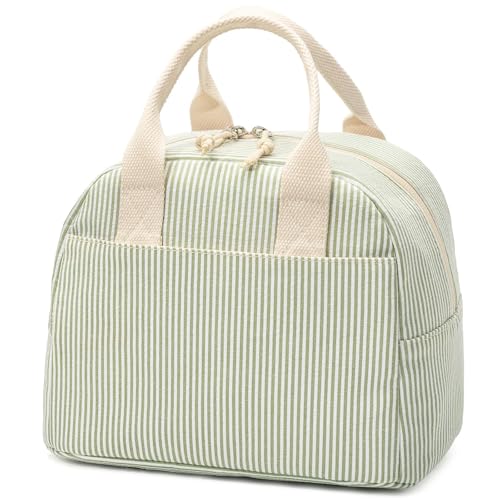 LOVELYWIND Lunch Box for Women Cute Lunch Bags for Women Lunch Tote Bags Reusable Insulated Lunch Box Large Capacity Reusable Insulated Cooler for Work or Travel Gifts or Beach
