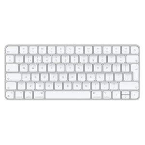 Apple Magic Keyboard: Bluetooth, rechargeable. Works with Mac, iPad or iPhone; British English, silver