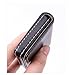 Grtdrm PU Leather Name Card Case Holder Business Card Case Pocket Credit Card Holder Wallet With Magnetic Shut(Black)