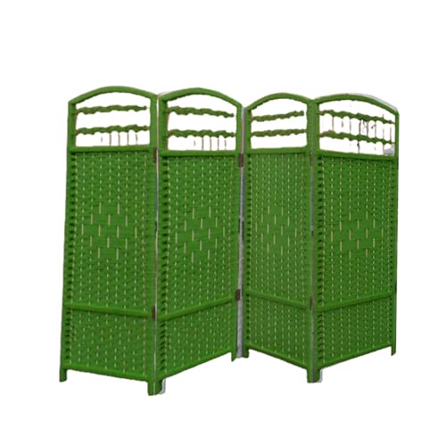 Paravent court pliable 4 panneaux 70cm à double charnière coloris 4