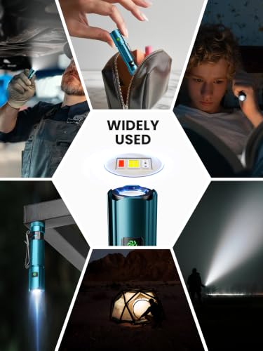 SHiLiPAi Rechargeable EDC Pen Flashlight 1500 Lumen Warm Light LED - image 7