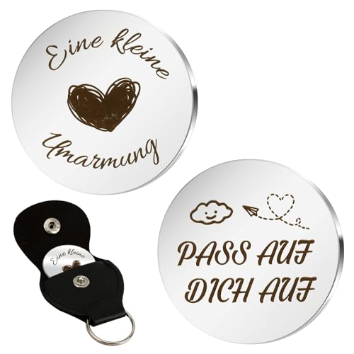 Hroanc Geschenk Beste Freundin Glücksmünze Gute Besserung Geschenke Frauen Valentinstagsgeschenk Anhänger Geschenk Zum Führerschein Geburtstag Weihnachten Glücksbringer Kleine Umarmung