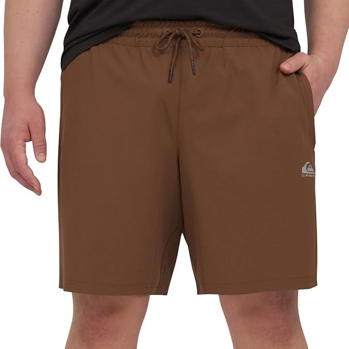 Quiksilver-Mens-Comfort-Stretch-Dry-Flight-Active-Short-US-Alpha-XX-Large-Regular-Regular-Brown Quiksilver Men's Comfort Stretch Dry Flight Active Short (US, Alpha, XX-Large, Regular, Regular, Brown) - Image 1