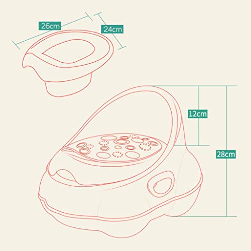 Potty Seat voor peuters KINDERPOTJE Multifunctionele Child Seat PP Stevige Plastic baby Toilet Pittige training (Color… - Afbeelding 3
