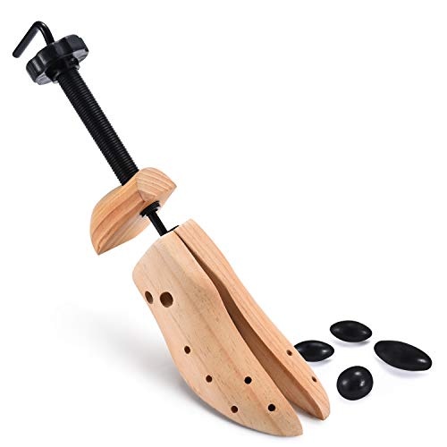 Ecom City Premium Professional 2-Way Wooden Shoe Stretcher for Women and Men (Single Large 9-13 Size)