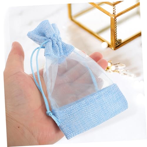 Bolsas de sachet vacías con cordón lavanda 10 pcs miniatura 5