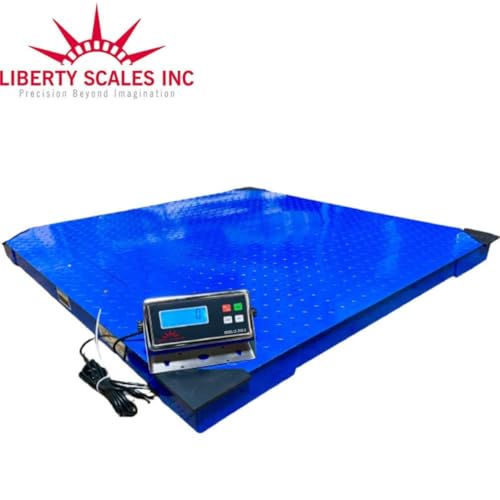 Báscula Liberty LS-4x4-10k-NN para pallets 48x48 pulgadas 10,000 lb miniatura 4