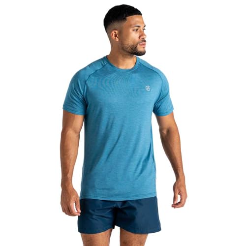 Camisa de yoga hombre polivalente ligera y camisetas deportivas tipo polo Dare2b Persist
